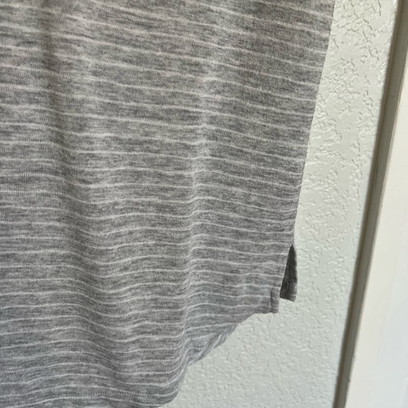 Athleta Breezy Striped Top in Grey - Picture 6 of 8